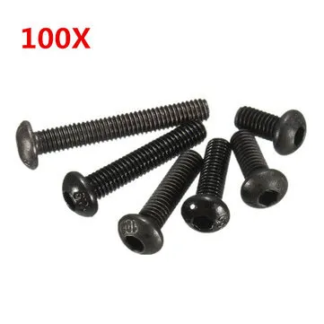 Pack of 100 3mm x 10mm Hex Bolts (to attach the steppers) 1x $5