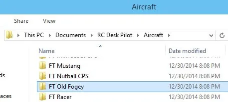 Configuring the HK-T6A for a Flight Simulator