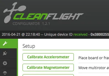MultiRotor Setup Checklist