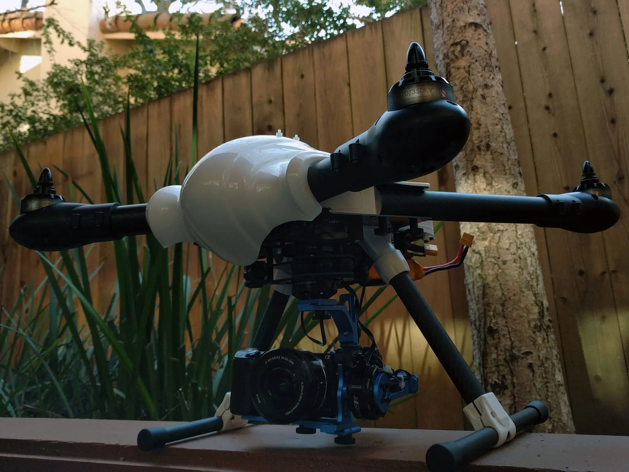 Flying Sony NEX Micro 4/3rds Camera