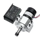 400W 12000rpm ER11 Chuck CNC Brushless Spindle Motor and Driver 1x $80