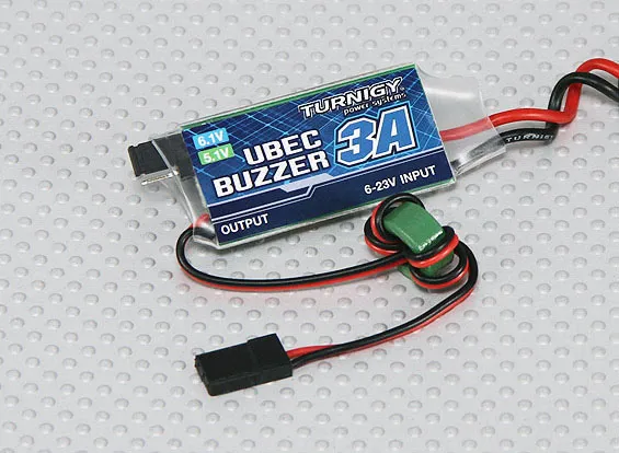 3A UBEC with Low Voltage Buzzer, $2.99